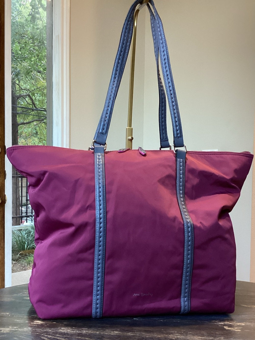 Vera Bradley Midtown Large Nylon Tote Hawthorn Rose